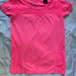 H&M Hot Pink Crew Neck Tee